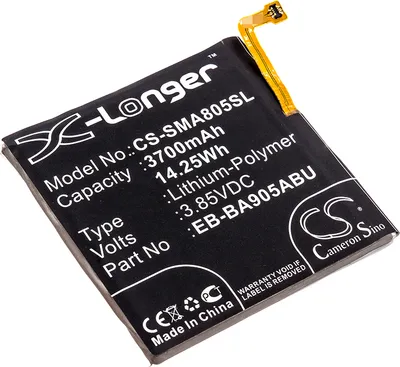 Produktbild von TECHTEK Akku Kompatibel mit [Samsung] Galaxy A80, Galaxy A80 2019, SM-A8050, SM-A805F, SM-A805F/DS, SM-A805N Ersetzt EB-BA905ABE, für EB-BA905ABU, f