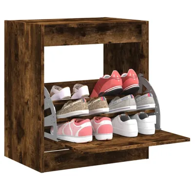 Obrázek produktu pro Botník kouřový dub 60x42x69 cm materiál na bázi dřeva