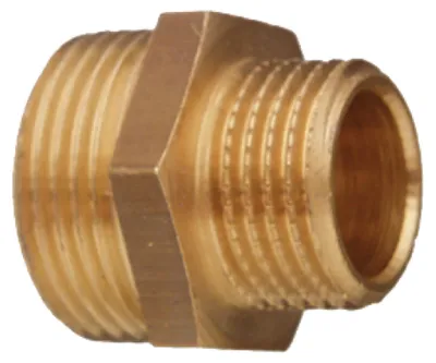 Produktbild von Cornat Reduziernippel messing 1 x 3/4 Außengewinde