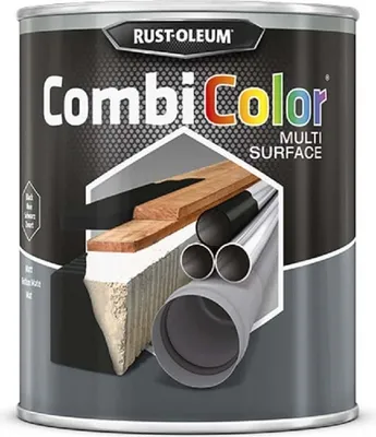 Produktbild von Rust-Oleum CombiColor Multi-Surface Matt 750ml Schwarz