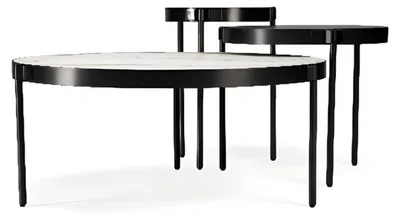 Produktbild von Tisch Wohnzimmer Rund Couchtisch Design Kaffeetisch Luxus Einrichtung