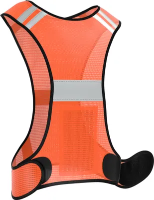 Obrázok produktu pre EAZY CASE Reflexná vesta Bezpečnostná vesta s nastaviteľným obvodom Výstražná vesta s reflexnými prvkami, priedušná, reflexná, pre cestnú premávku, oranžová