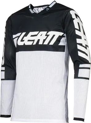 Produktbild von Leatt 4.5 X-Flow 2024 Motocross Jersey, weiß/schwarz, M