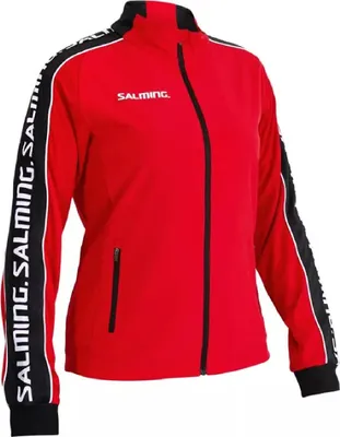 Produktbild von Salming Delta Jacket Damen Jacke Sportjacke Trainingsjacke rot/schwarz/weiß 1198726-0505, Größe:XXL