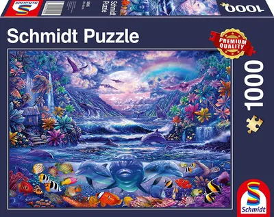 Produktbild von Schmidt 58945 Mondschein-Oase Standard 1000 Teile Puzzle