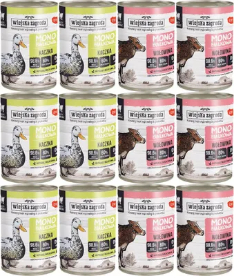 Image de Nourriture pour chats WIEJSKA ZAGRODA Monoprotein Duck 400 g