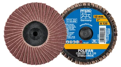 Produktbild von PFERD COMBIDISC Mini-POLIFAN, 5 cm, 10 Stück(e)