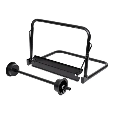 Produktbild von STIER Putzpapier-Rollen Wandhalter, LxH 440x300mm, mit robuster Abreißschiene, galvanisiertes Stahlrohrgestell