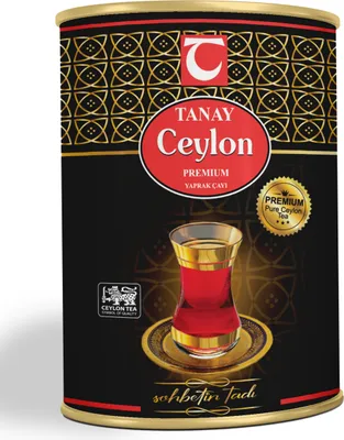 Produktbild von Tanay Ceylon Premium Schwarztee Tee in Dose - Siyah Yaprak Cay 500g
