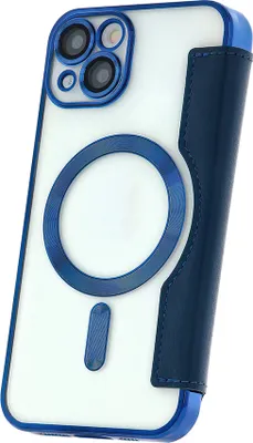 Produktbild von Smart Chome Mag Case Handyhülle MagSafe Tasche kompatibel mit iPhone 15 Pro Blau