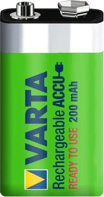 Image de VARTA pile rechargeable 9V 200mAh Accu Power 1 pcs