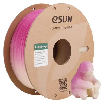 Immagine prodotto di ESUN PLA-UV cambio colore, 1kg cambio UV fucsia