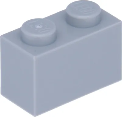 A single Lego brick on a white background.