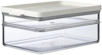 Produktbild von Mepal 4 Stück kühlschrankdose omnia frühstück duo - nordic white 106417032500