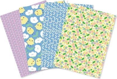 Produktbild von Décopatch Pocket Hot Foil Ostern Set 30x40 cm 20 g/qm Bastelpapier Kollektion