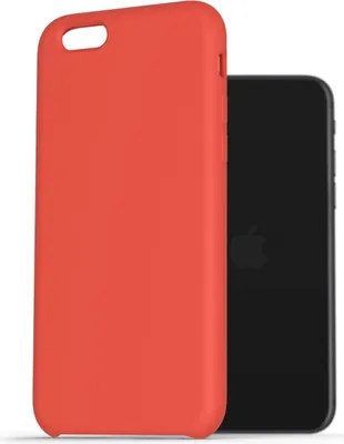 Image de AlzaGuard Premium étui en silicone liquide pour iPhone 7 / 8 / SE 2020 / SE 2022 rouge