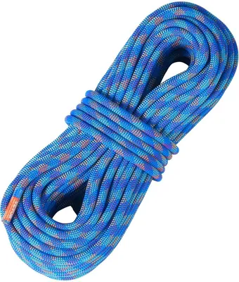 Immagine prodotto di Corda da arrampicata dinamica da 10,2 mm, 40 m (131 piedi), per arrampicata su roccia all'aperto, blu