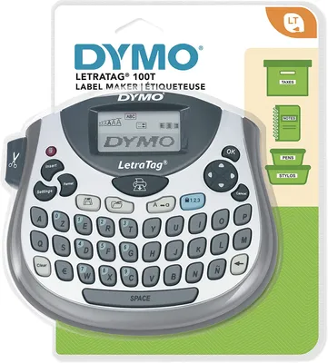 Zdjęcie produktu dla DYMO LetraTag 100T, QWERTZ, Srebrny