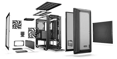 Produktbild von be quiet! Dark Base 701 Black Midi Tower Schwarz