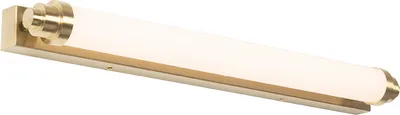 Zdjęcie produktu dla Lampa ścienna biała ze złotem, w tym LED z 3-stopniowym ściemniaczem IP44 - Yordi