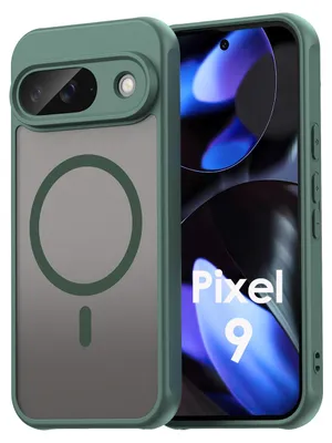Produktbild von Handyhülle für Google Pixel 9 Matt Case Schutzhülle Kratzfest Passgenau Grün