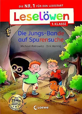 Immagine prodotto di Leselöwen 1. Klasse - Die Jungs-Bande auf Spurensuche