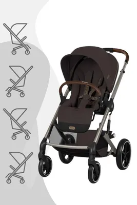 Produktbild von Cybex Balios S Lux Kinderwagen - Kollektion 2026/2027, Farbe:Chocolate Brown