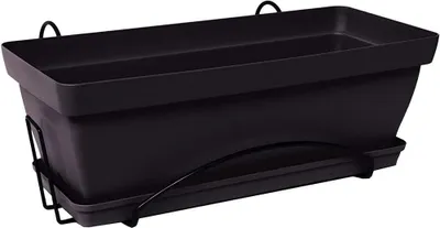 Produktbild von Poétic Blumenkasten-Set ROMÉO (B)490 mm granite