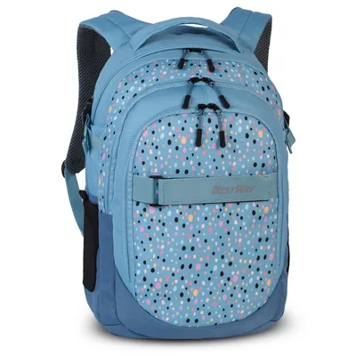 Produktbild von Bestway Evolution Air Schulrucksack Daypack Backpack Rucksack 40177, Farbe:Taubenblau