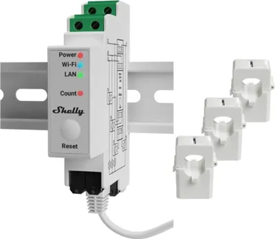 Productafbeelding van Shelly Pro 3EM energiekostenmeter AC