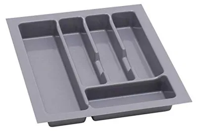 Image de Organisateur à couverts pour tiroirs, avec compartiments, 45 cm