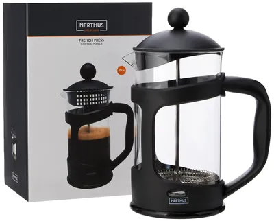 Imagen del producto de Nerthus FIH 320, cafetera francesa de 800 ml, color