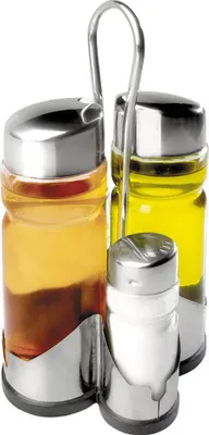 Produktbild von Ibili 5-teiliges Olivenschalen-Set, Edelstahl/Glas, 175 ml, Silber/Transparent