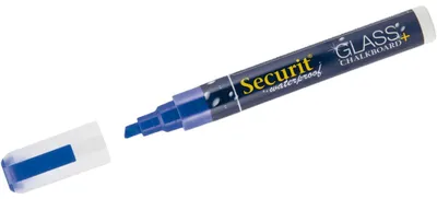 Produktbild von Kreidemarker, wetterfest blau