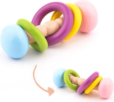 Produktbild von Holzrassel, Babygreifling