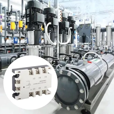 Dreiphasen-Halbleiterrelais für CNC-Maschinenwerkzeuge und industrielle Automatisierung, 90-250V AC, 24-480V AC, zuverlässig