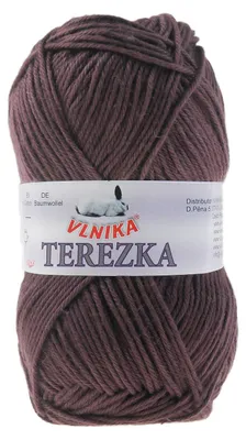 Produktbild von 50g Strickgarn Häkelgarn Terezka 100% Baumwolle Baumwollgarn Baumwollstrickgarn