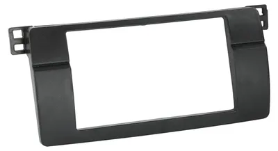 2-DIN Radioblende BMW 3er E46 1998-2005 Schwarz