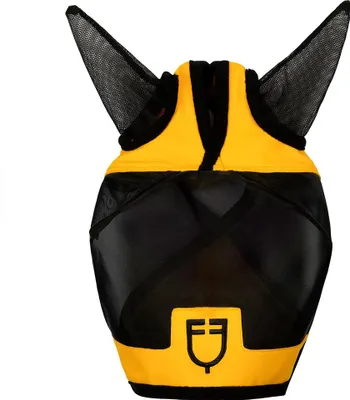 Produktbild von Equestro Logo Fliegenmaske Schwarz S Schwarz S