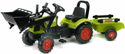 Produktbild von FALK pedálový traktor Claas + nakladač 2 - 5 rokov