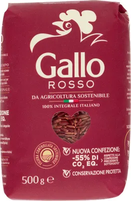 Produktbild von 14x Gallo Riso Brauner Reis Rosso Integrale 500g