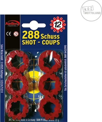 Produktbild von Platzpatronen Ring 12 Schuss