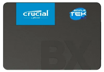 Produktbild von Crucial BX500 SATA SSD 2TB, 2,5' Interne SSD Festplatte, bis zu 540MB/s, 2TB SSD kompatibel mit Laptop und Desktop (PC), 3D NAND, Dynamische Schreibbeschleunigung - CT2000BX500SSD101