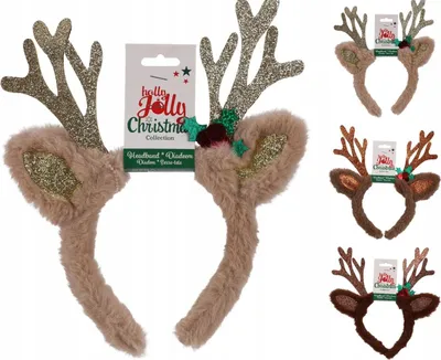 Productafbeelding van Rogi renifera, kerstdecoratie, pluche, 30 cm, 1 stuk
