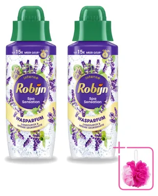 Zdjęcie produktu dla 2 x Płyn do płukania tkanin Robijn Intense Spa Sensation, 342 ml - zestaw ekonomiczny - 2 sztuki