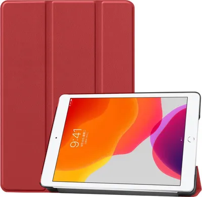 Produktbild von imoshion Trifold Klapphülle iPad 9 (2021) 10.2 Zoll / iPad 8 (2020) 10.2 Zoll / iPad 7 (2019) 10.2 Zoll - Rot