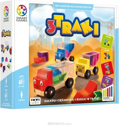 Produktbild von Smart Games 3 Traki (PL) IUVI Spiele