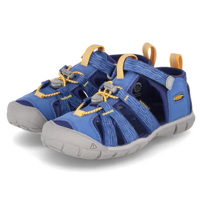 Produktbild von Keen Kinder Outdoorsandale Seacamp II CNX Bright Cobalt/Blue Depths