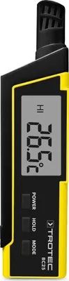 Produktbild von TROTEC BC25 Thermohygrometer inkl. Hitze-Index (HI) und gefühlter Temperatur (WBGT) Anzeige