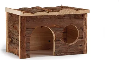 Produktbild von Beeztees Forest Royal Blockhütte - Nager - 28x18x16 cm